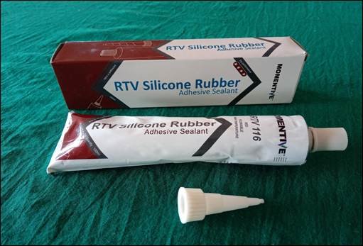Fig. 2: RTV 116 (flowable silicone dye).